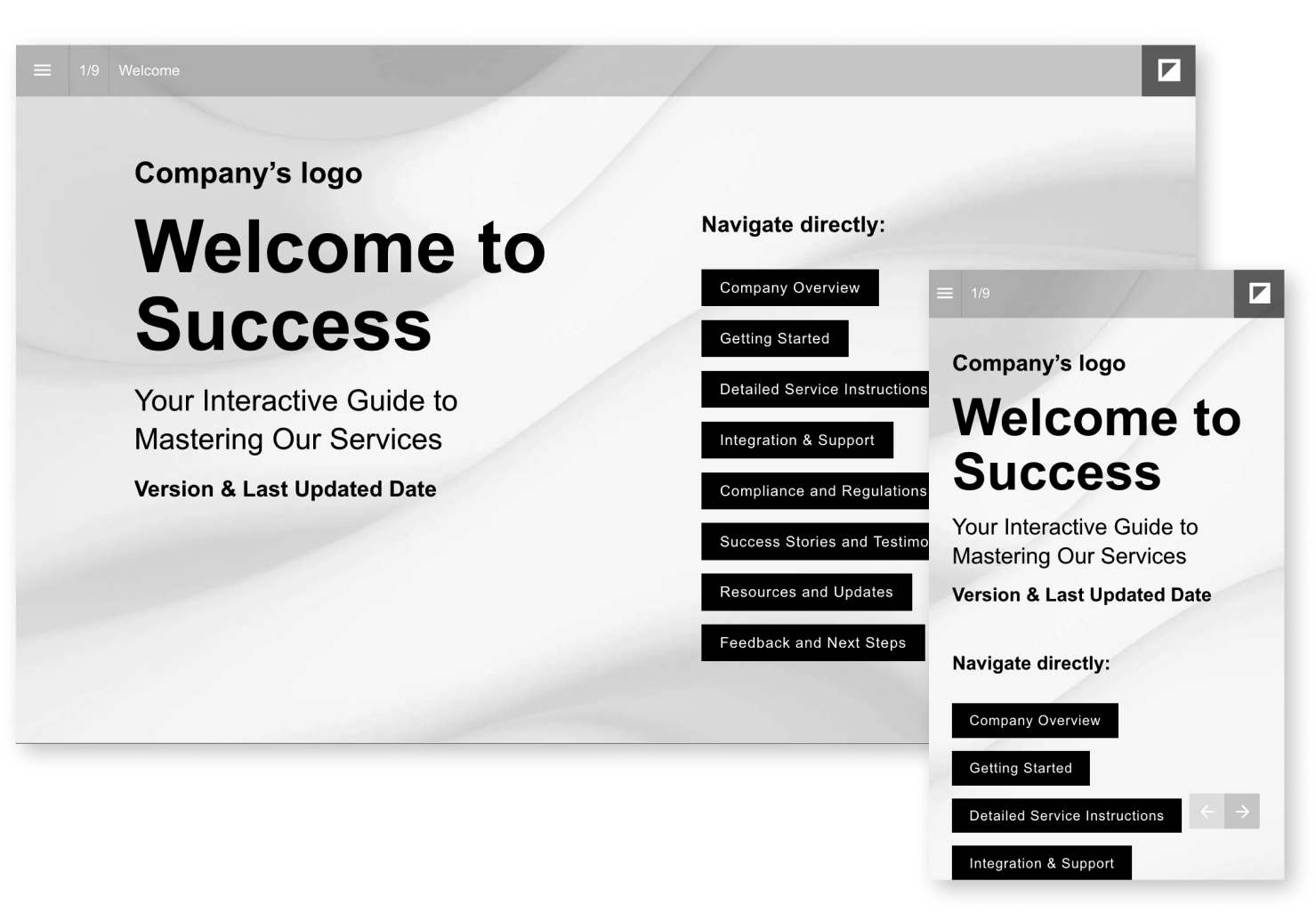 Customer onboarding guide