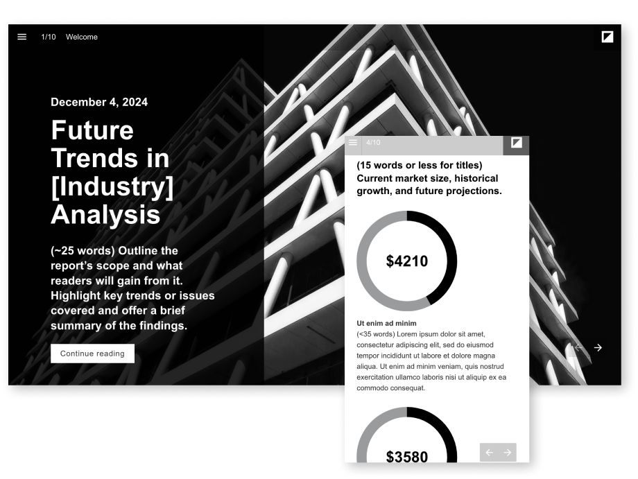 Industry report Industry report