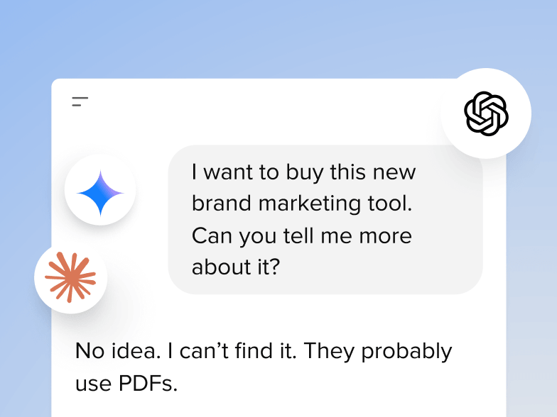 Your best answers are hiding in PDFs