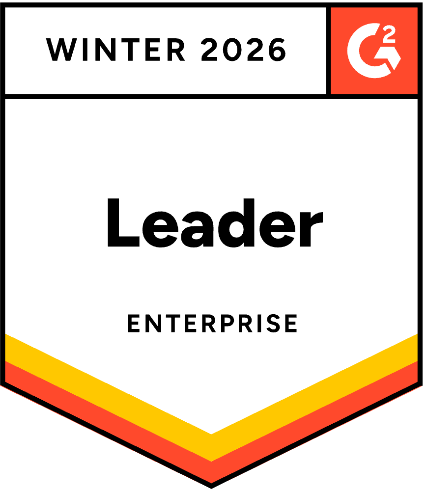 Grid leader enterprise G2 badge