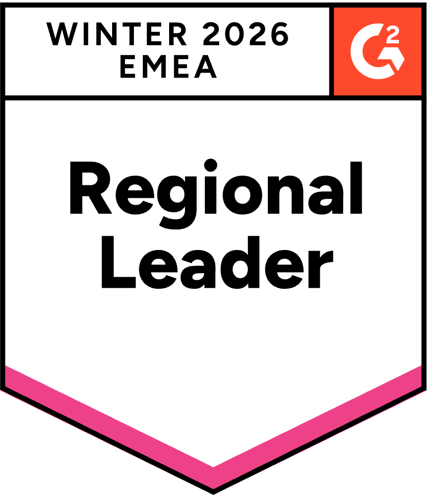 Momentum leader G2 badge