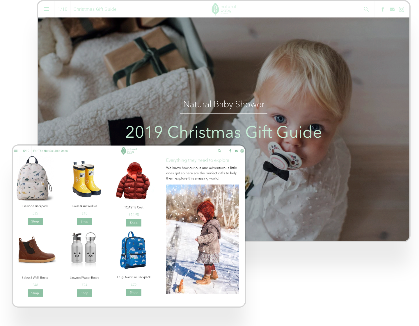 natural baby shower gifts