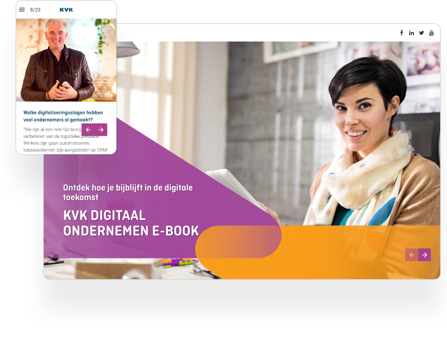 KVK Interactive eBook example Foleon