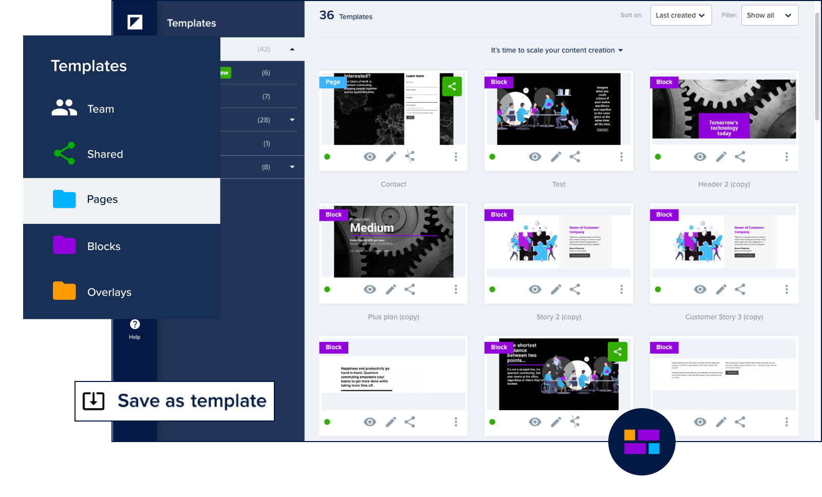Visual-4_Template-library